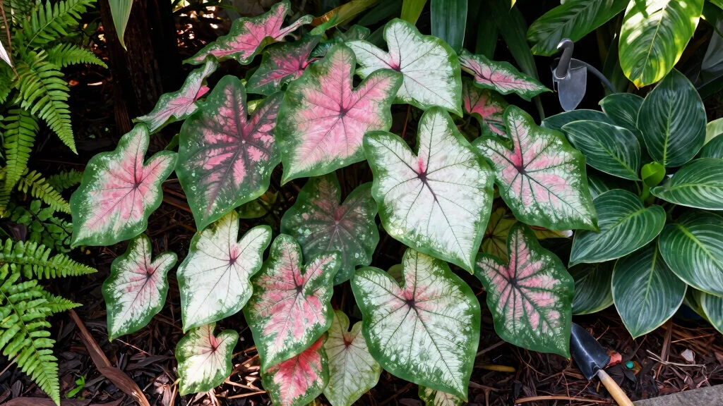 10 Caladium Landscaping Ideas That Bring Tropical Color to Every Shady Corner of Your Yard