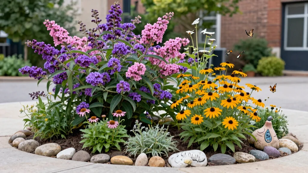 8 Butterfly Bush Landscaping Ideas That Attract Pollinators and Look Gorgeous All Season Long